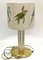 Hollywood Regency Style Brass and Acrylic Glass Table Lamp 2