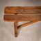 Antique Danish Pitch Pine Bench, 1900s, Image 11