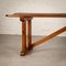 Antique Danish Pitch Pine Bench, 1900s, Image 12