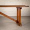 Antique Danish Pitch Pine Bench, 1900s, Image 13