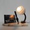 Art Deco Desk Lamp with Pen and Letter Holder, Image 15
