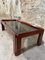 Mid-Century Modern Italian Coffee Table in Mahogany with Smoked Glass Top by Afra & Tobia Scarpa for Cassina, 1960s, Image 2