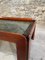 Mid-Century Modern Italian Coffee Table in Mahogany with Smoked Glass Top by Afra & Tobia Scarpa for Cassina, 1960s 5