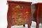 Antique Lacquered Chinoiserie Bedside Chests, Set of 2 3