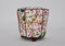 Art Deco Beech Pouf with Josef Frank Fabric, Vienna, 1930s, Image 4