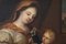 Madonna con bambino, XVIII secolo, olio su tela, Immagine 4