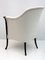 Italian Velvet Giorgetti Armchair, 1980s, Image 6