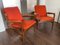 Mid-Century Modernist Danish Teak Easy Chairs, 1950s, Set of 2 7