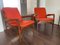 Mid-Century Modernist Danish Teak Easy Chairs, 1950s, Set of 2, Image 1