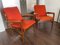 Poltrone Mid-Century moderniste in teak, Danimarca, anni '50, set di 2, Immagine 8