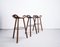 Spanish Brutalist Marbella Bar Stools by Sergio Rodrigues for Confonorm,1970s, Set of 10 12