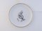 Winged Leo Plates from Lithian Ricci, Set of 2, Image 1
