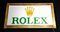 Cartel de distribuidor Rolex vintage grande de metal, Imagen 4