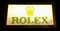 Cartel de distribuidor Rolex vintage grande de metal, Imagen 16