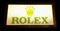 Large Vintage Rolex Dealer Sign in Metal 16