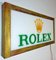 Large Vintage Rolex Dealer Sign in Metal 7