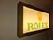 Large Vintage Rolex Dealer Sign in Metal 10