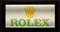 Großes Vintage Rolex Händler-Schild aus Metall 8
