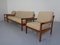 Dänisches Sofa und Sessel aus Teak, 1960er, 3er Set 13