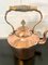 Large George III Antique Copper Kettle, Image 3