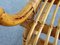 Sedia a dondolo vintage in bambù, Immagine 9