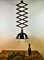 Vintage Industrial Scissor Hanging Lamp, 1950s, Image 8