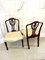 Antique Victorian Mahogany Dining Chairs, Set of 4 2