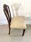 Antique Victorian Mahogany Dining Chairs, Set of 4 5