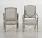 Charles X Armchairs, France, 1800s, Set of 2, Image 6