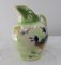 Mid-Century French Barbotine Pitcher with Ducks from Saint Clément, Image 4