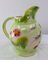 Mid-Century French Barbotine Pitcher with Ducks from Saint Clément 3