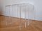 Mid-Century Acrylic Glass Nesting Tables, Italy, 1970s, Set of 3, Image 2