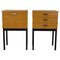 Mid-Century Minimalist Bedside Tables from Up Zavody, 1970s, Set of 2 1