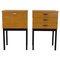 Mid-Century Minimalist Bedside Tables from Up Zavody, 1970s, Set of 2, Image 1