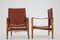 Safari Chairs by Kare Klint for Rud. Rasmussen, Denmark, 1960s, Set of 2 3