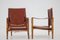 Safari Stühle von Kare Klint für Rud. Rasmussen, Dänemark, 1960er, 2er Set 3