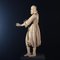 Sculpture of Saint Crispin in Lacquered & Engraved Wood, Italy 8