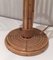 Rattan Table Lamp in the Style of Audoux Minet, 1950s, Image 4