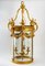 Gilt Bronze Lanterns in the style of the Louis XVI, Set of 2 5