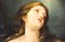 Pintura de María Magdalena, siglo XIX, óleo sobre lienzo, Imagen 3