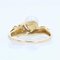 18 Karat Modern Diamond Cultured Pearl Yellow Gold Ring 6