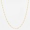 18 Karat Modern Yellow Gold Twisted Flat Wire Chain, Image 7