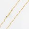 18 Karat Modern Yellow Gold Twisted Flat Wire Chain, Image 11