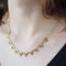 18 Karat French Yellow Gold Drapery Necklace, 1960s 10