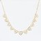 18 Karat French Yellow Gold Drapery Necklace, 1960s, Image 7