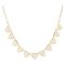 18 Karat French Yellow Gold Drapery Necklace, 1960s, Image 1