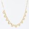 18 Karat French Yellow Gold Drapery Necklace, 1960s, Image 5