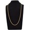 18 Karat Modern Yellow Gold Twisted Threads Chain 4