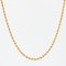 18 Karat Modern Yellow Gold Twisted Threads Chain 7