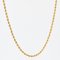 18 Karat Modern Yellow Gold Twisted Threads Chain 5